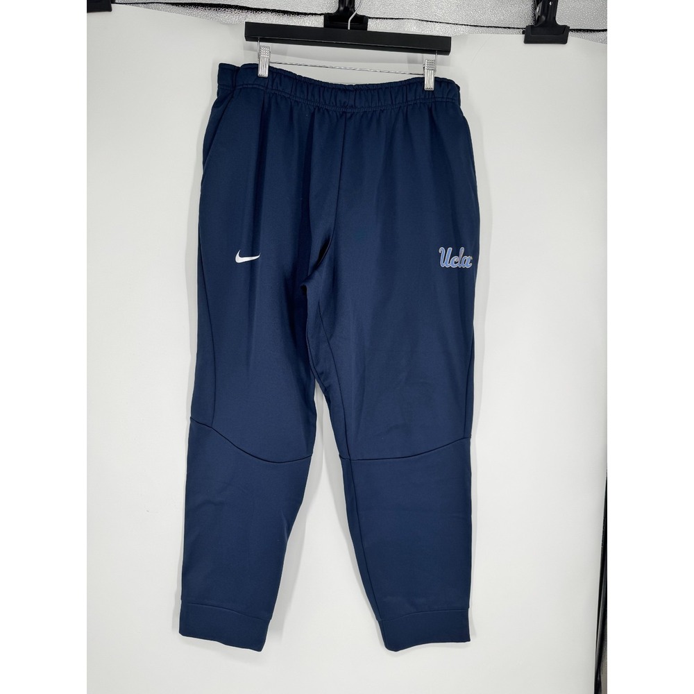 Nike Dri Fit UCLA Bruins Joggers Sweatpants Mens 2XL XXL Navy Fleece Athletic